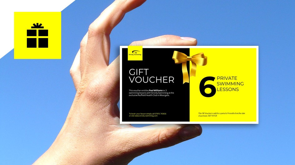Strictly Swimming gift voucher